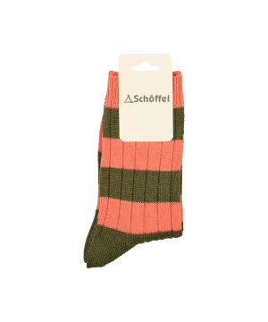 Women's Hilton Rugby Socks - Cedar