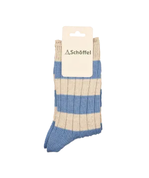 Women's Hilton Rugby Socks - Powder Blue