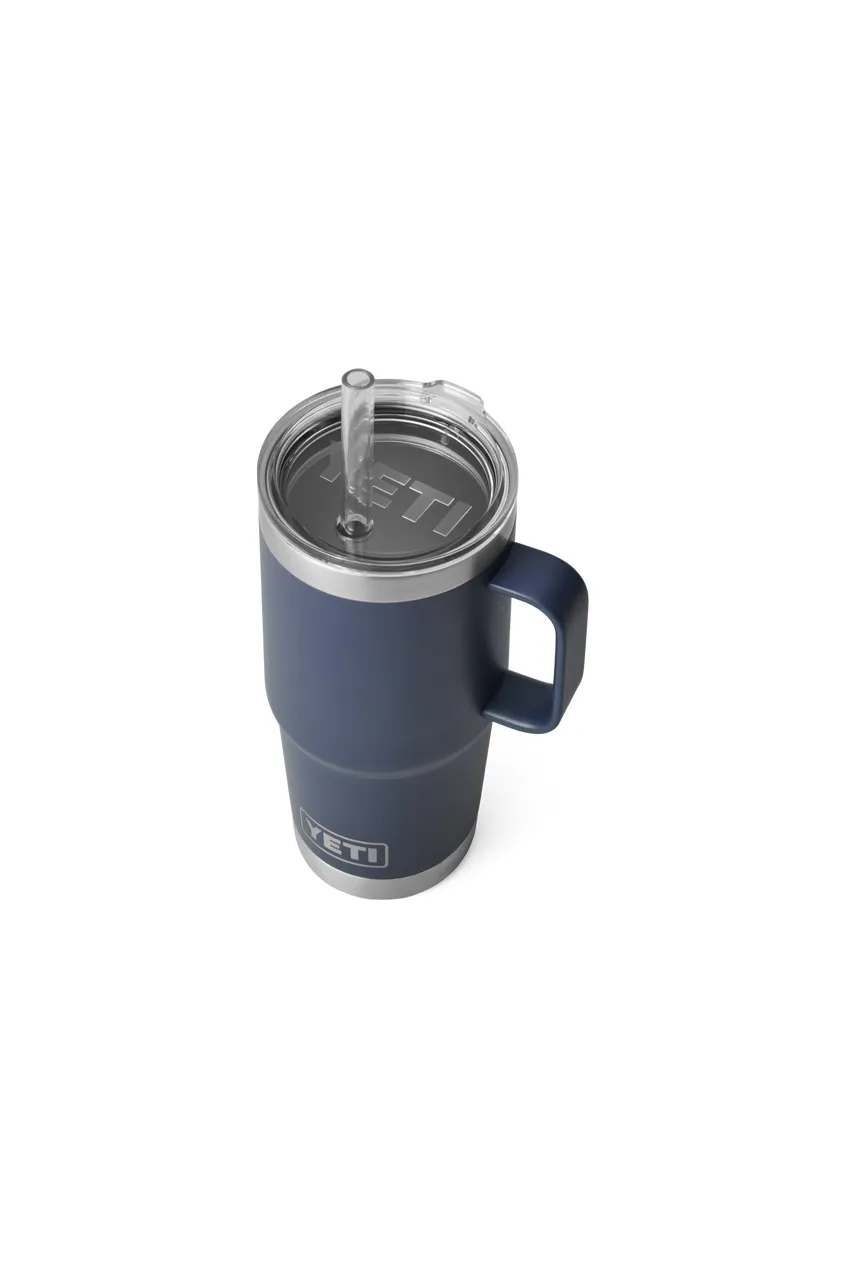 Yeti Rambler 25oz Straw Mug Navy