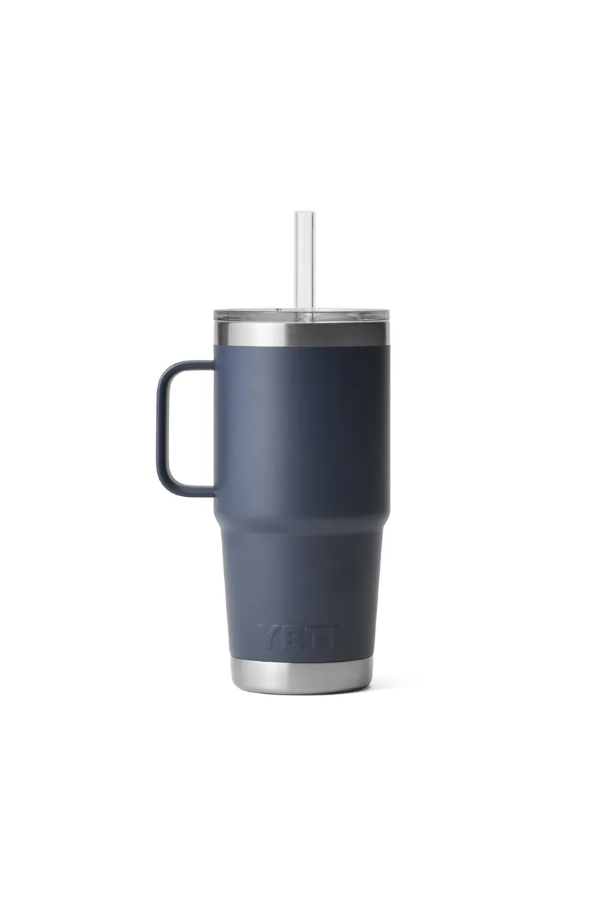 Yeti Rambler 25oz Straw Mug Navy