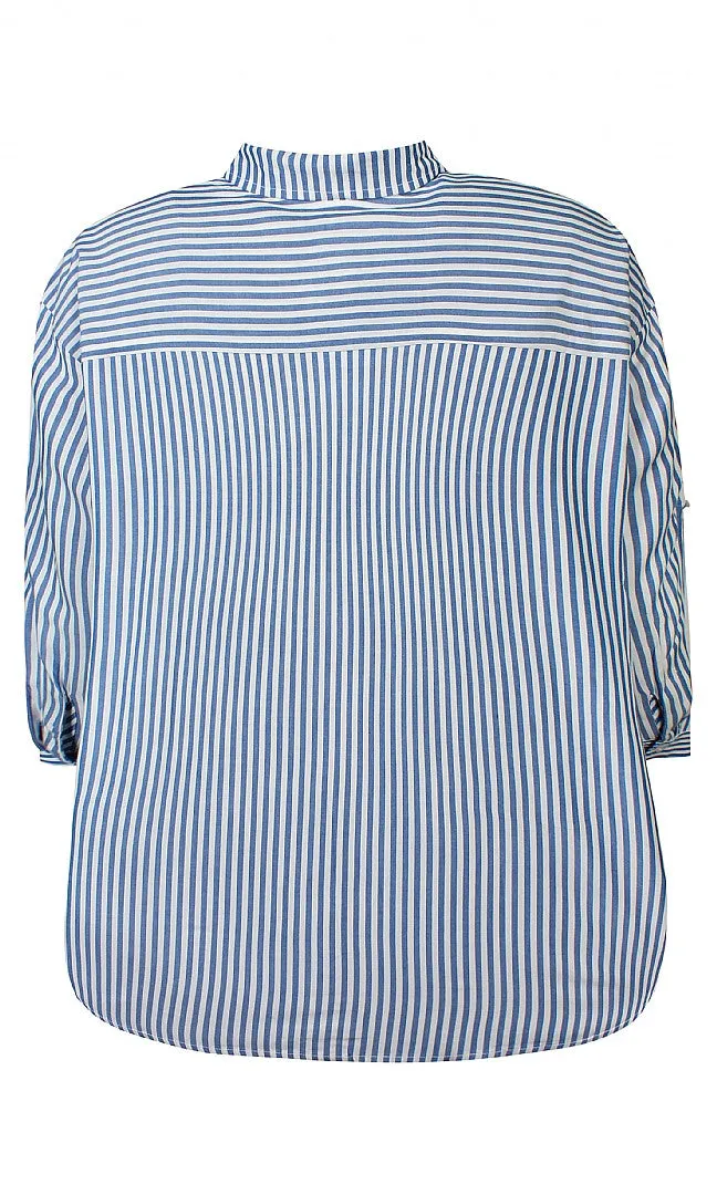 Zhenzi Penny Stripe Shirt