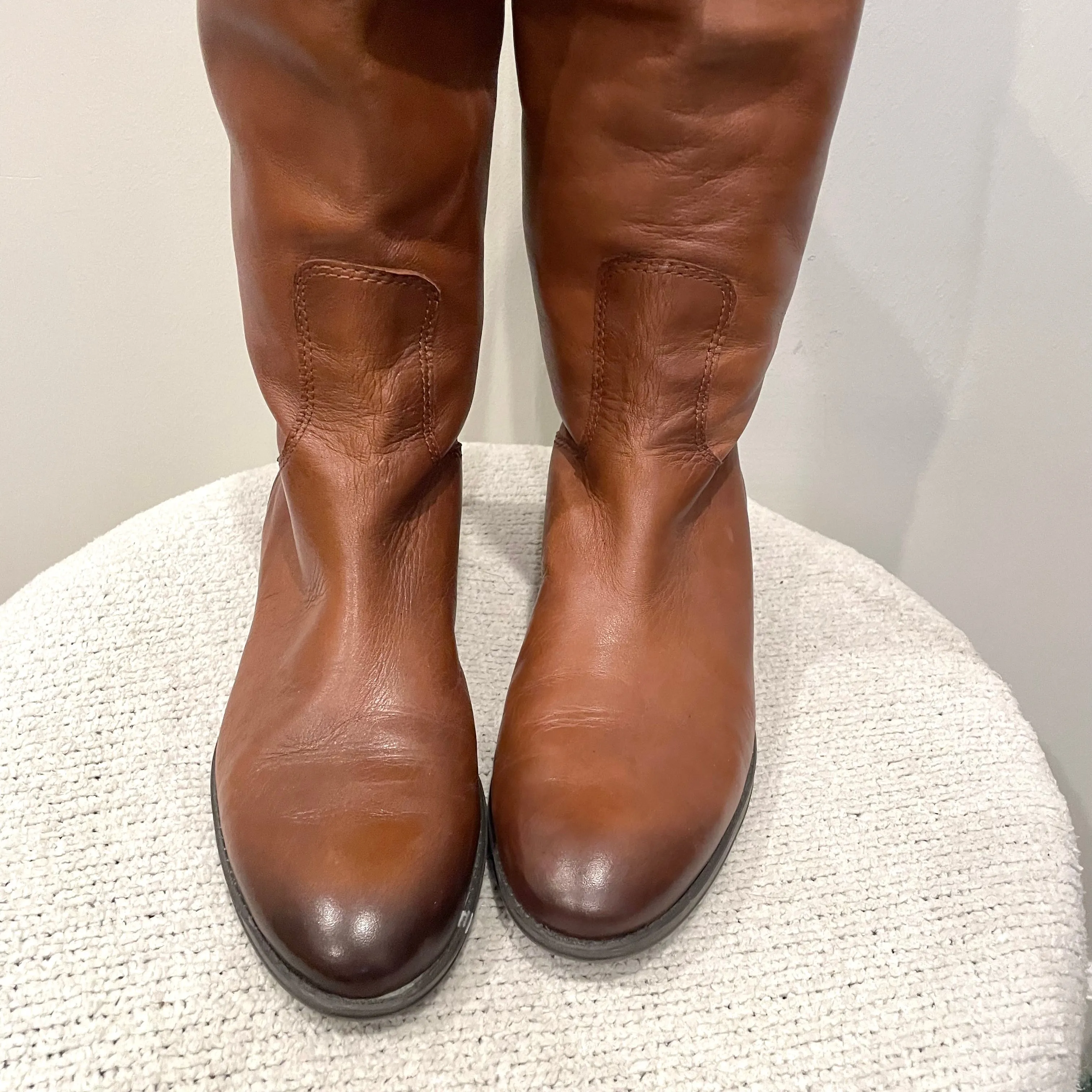 Zip Back Tall Riding Boots