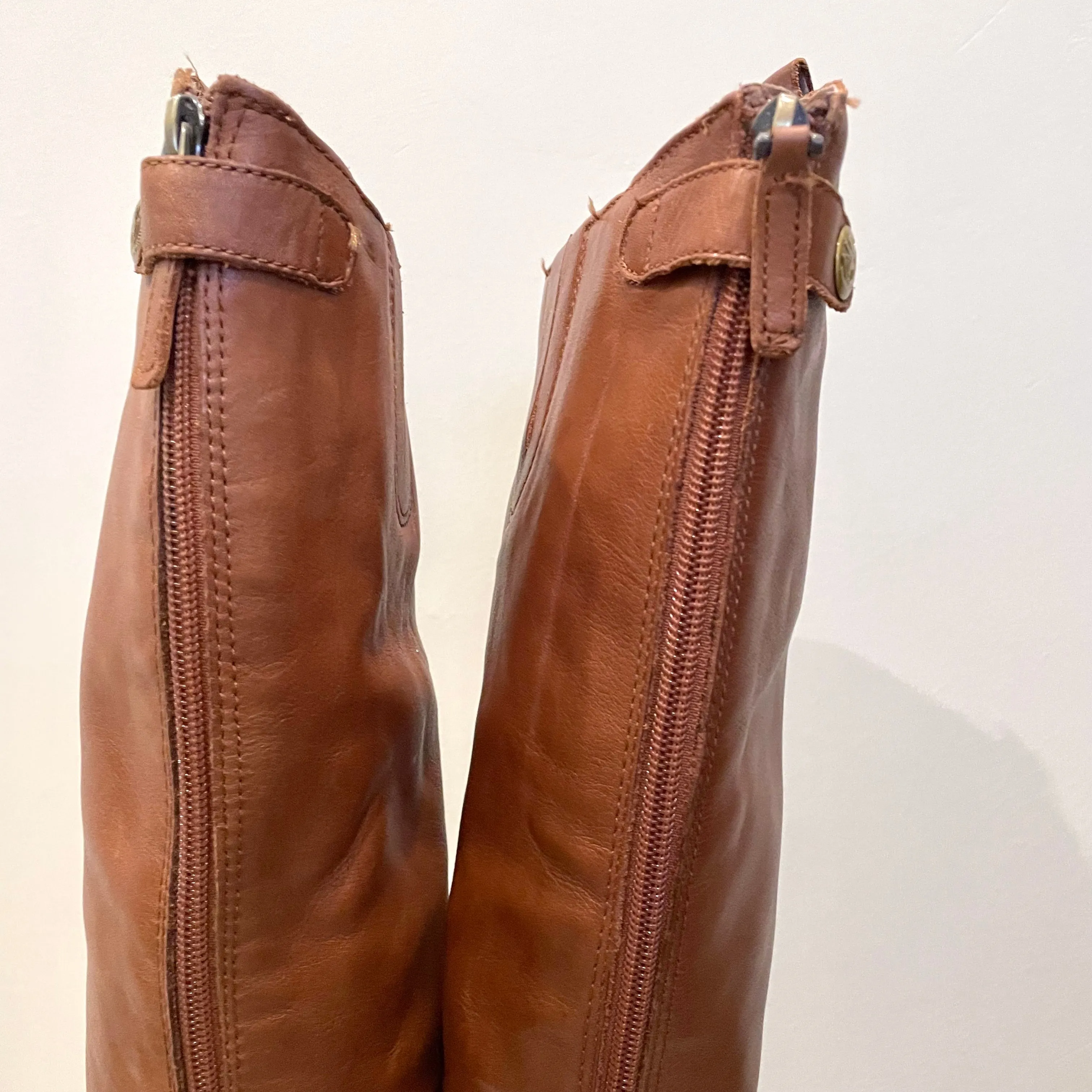 Zip Back Tall Riding Boots